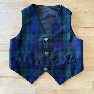 🔆 Bundle items 6 for $30 Glen Appin of Scotland Plaid Kids Vest